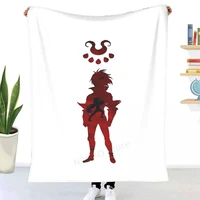 zeldris seven deadly sins throw blanket sheets on the bed blanket on the sofa decorative bedspreads for children throw