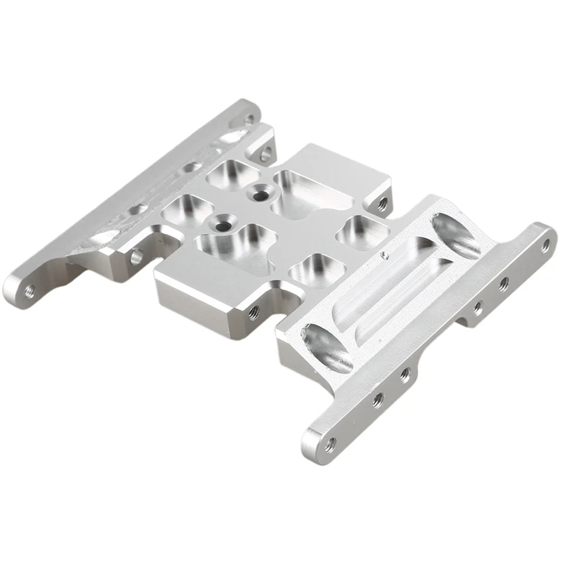

1 Pcs 1/10 Aluminum Alloy CNC Alloy Gear Box Mount Holder & 1 Set Metal Lower Suspension Link Rod