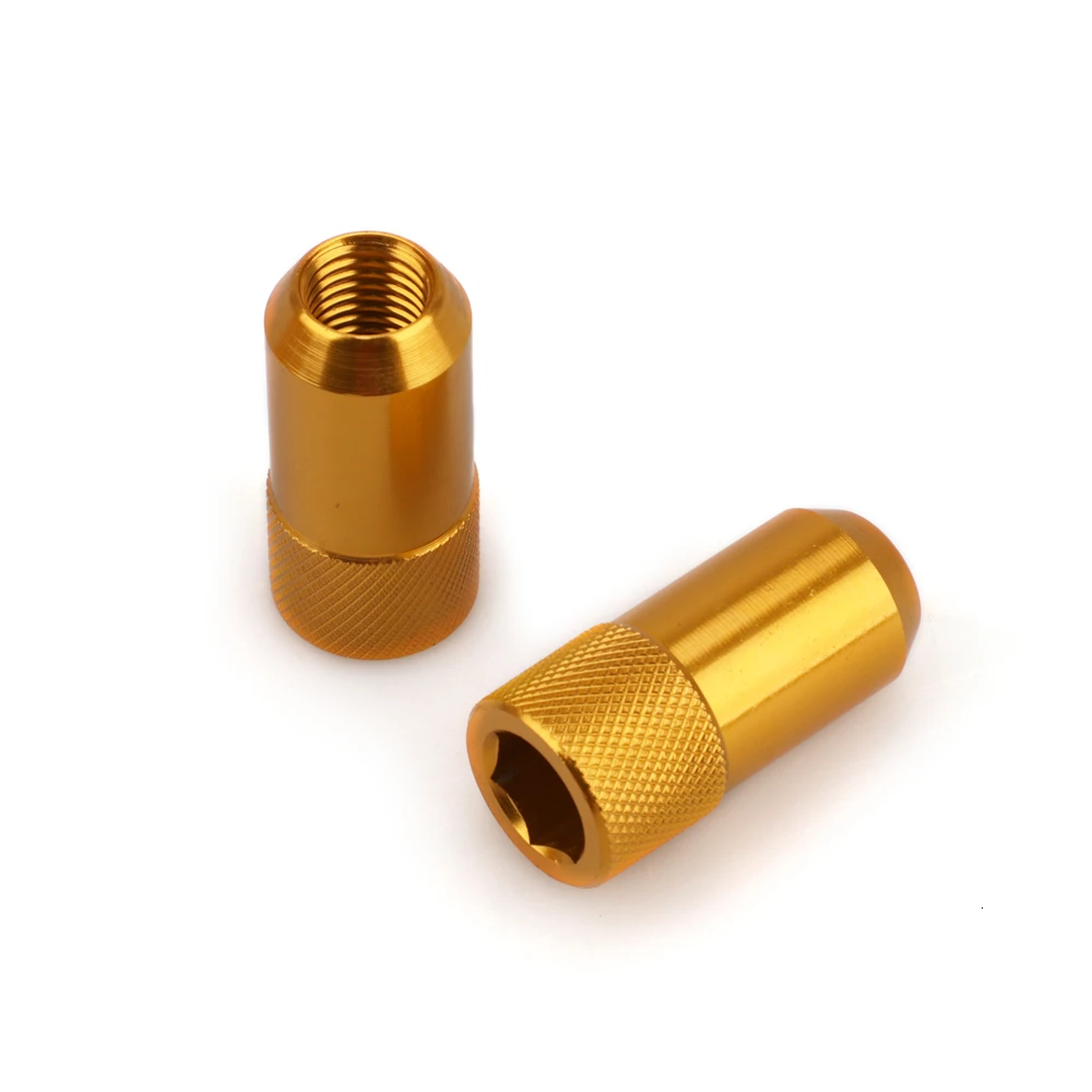 20 PCS 42mm Length Racing Lug Nuts d1 Alloy Aluminum 7075-t6 m12x1.5 Aftermarket Wheel Nut Jdm Accessories