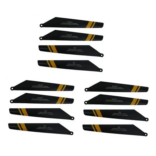 

12PCS 9101 RC Helicopter Parts CW CCW Main Blades Main Rotor Propellers