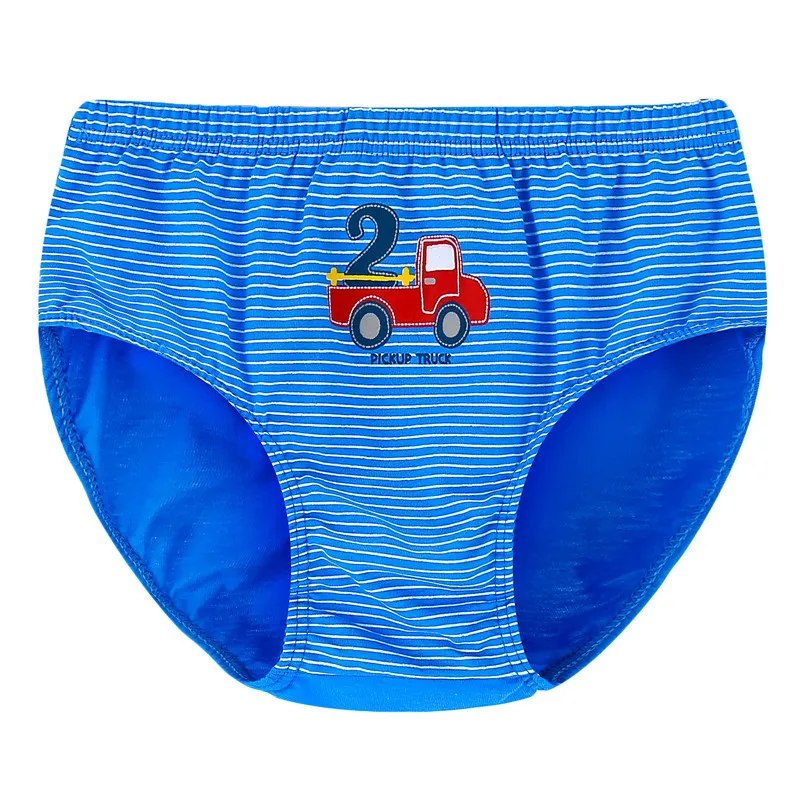 Bragas de algod&oacute;n para ni&ntilde;os, ropa interior con estampado de dibujos animados, transpirable, c&oacute;moda-2
