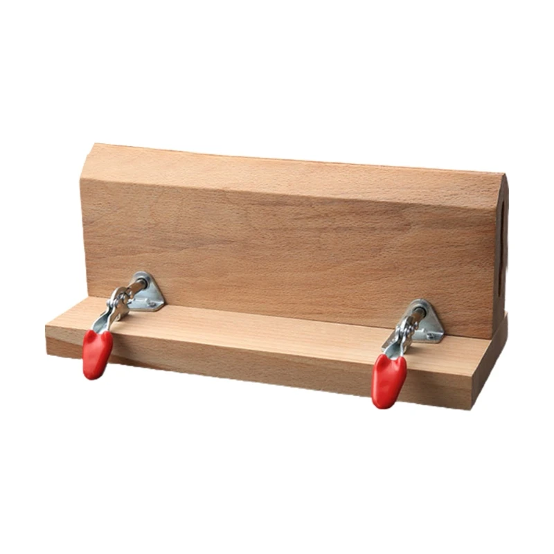 

Horizontal Belt Suture Clamp Wood Hand Tool Set Leather Craft Retaining Clip Table Desktop Stitching Sewing Lacing Clamp
