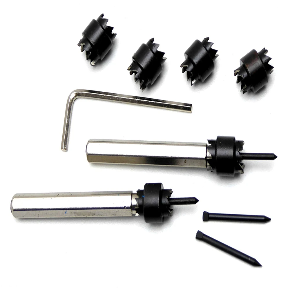 9 шт. точечный сварочный резак Мастер Набор сменных резцов 3/8 ''&amp 5/16'' + Pilot