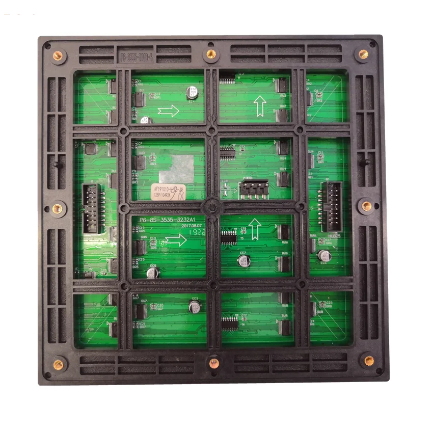 Уличная Светодиодная панель P6 полноцветная стена Vedio SMD RGB HUB75 192x192 мм светодиодный