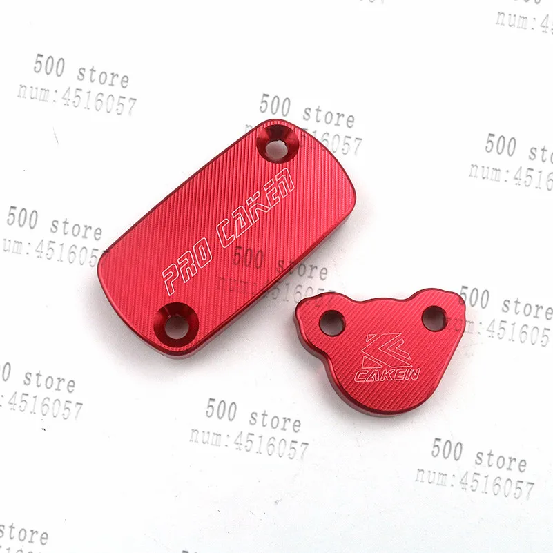 Передний и задний тормозной резервуар для мотоцикла CNC крышка жидкости YAMAHA YZ125 YZ250