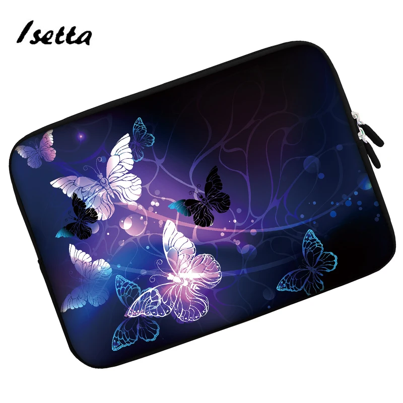 Butterfly -6 Бабочка 15,6 дюймов ноутбук рукав водонепроницаемый дорожный портфель бизнес мульти размер Lapto p сумка ноутбук чехол для Macbook Air Pro - Цвет: Butterfly -6