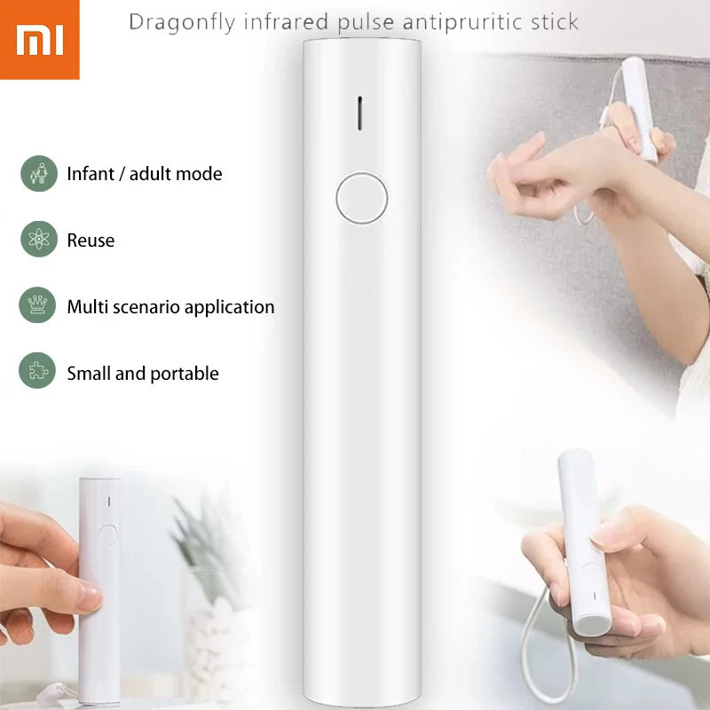 

XIAOMI MIJIA infrared pulse Antipruritic stick Physical mosquito stop itch plus fast insect bite relief Itching Skin Protect Pen