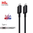 Кабель USB C к USB Type C, 25 Вт, USBC PD, кабель для быстрой зарядки для Samsung Galaxy A80 70 50 S, кабель Note 9 10 S9 S10e plus, кабель