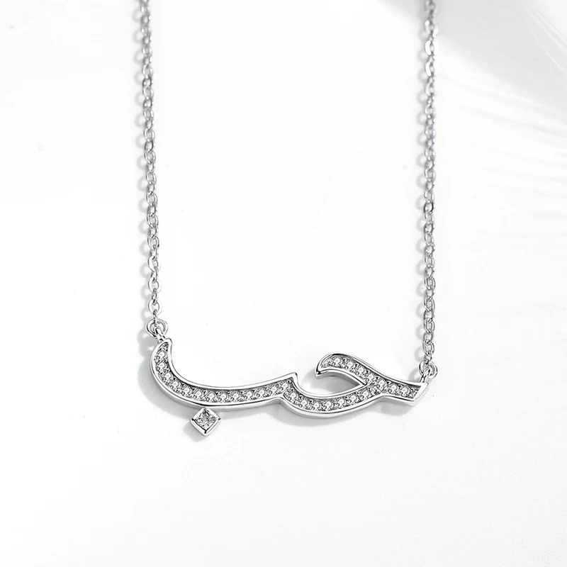 Женское ожерелье из серебра 925 пробы с кулоном|Ожерелья| |