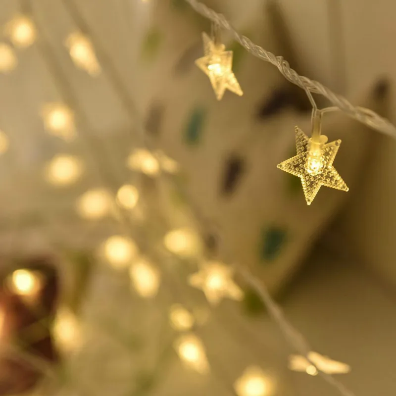 Рождественские украшения для рождественские дома 3M фонари светодиодные