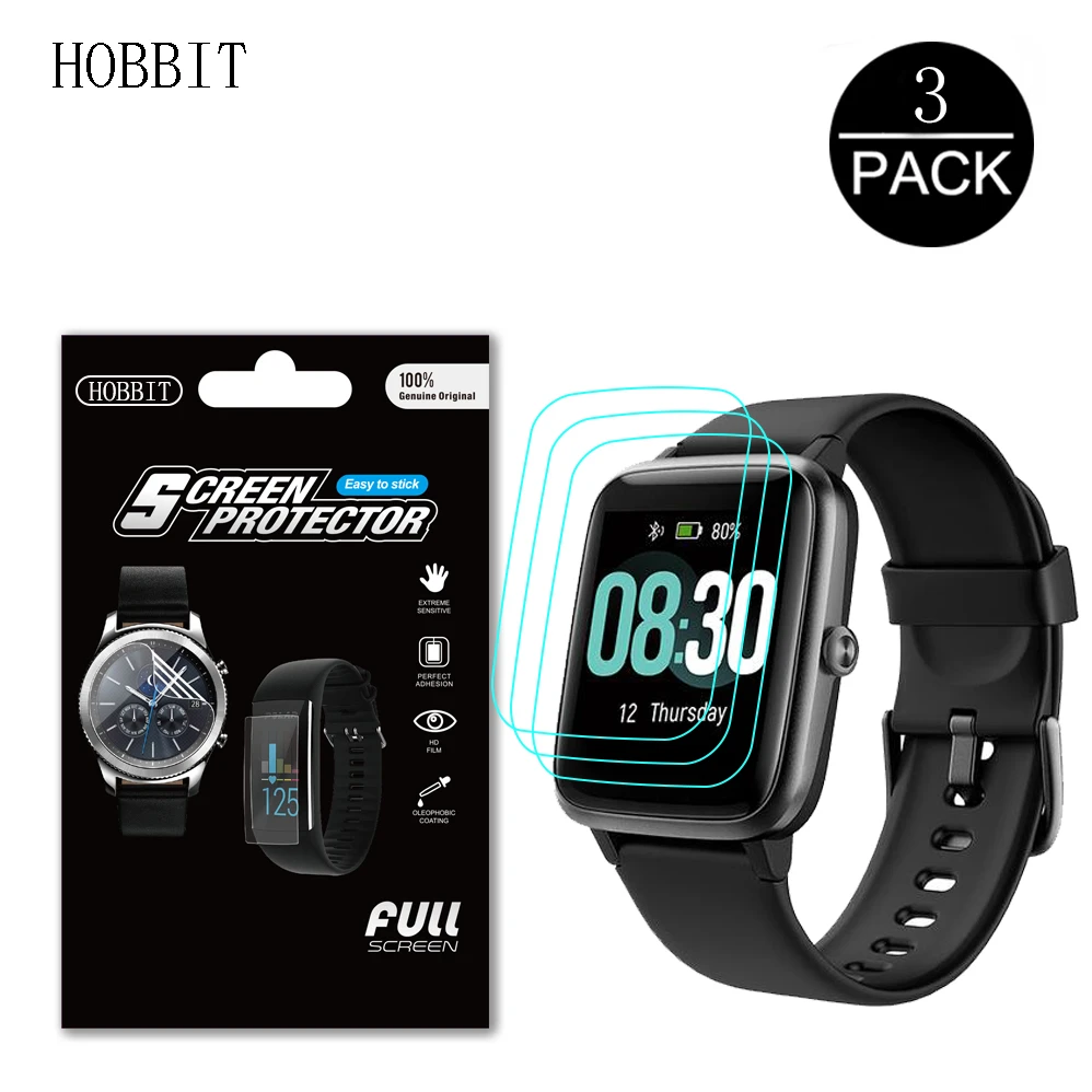 3 шт. Гидрогелевая мягкая прозрачная ТПУ пленка для умных часов UMIDIGI Uwatch3 Uwatch