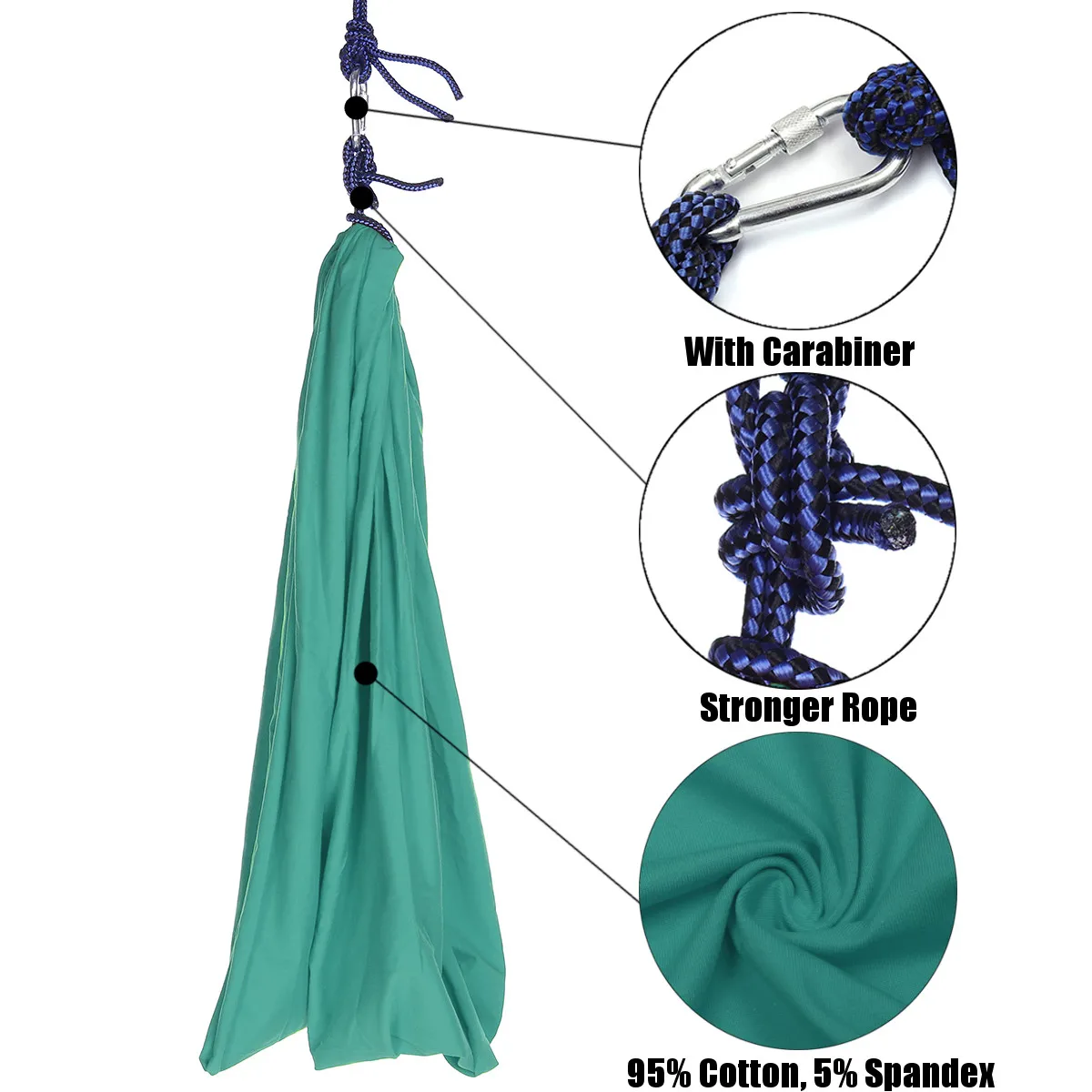 Детские хлопковые качели-гамаки для аутизма ADHD дополнительная терапия качели до