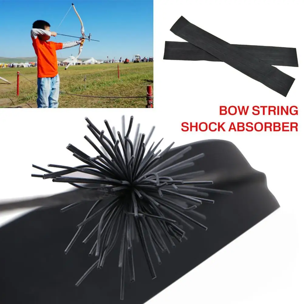 

Whisker Bowstring Silencer Rubber String Vibration Noise Damper Archery Recurve Bow Shock Absorber Bow Accessories
