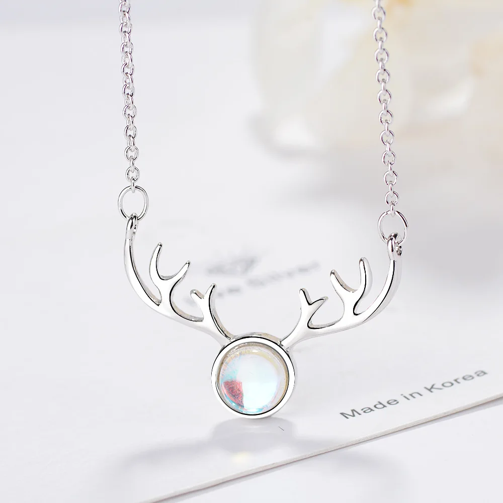 MEETSOFT посеребренное ожерелье с подвеской Минималистичная цепочка для ключиц