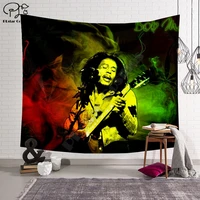 reggae bob marley funny cartoon blanket tapestry 3d printed tapestrying rectangular home decor wall hanging style 3