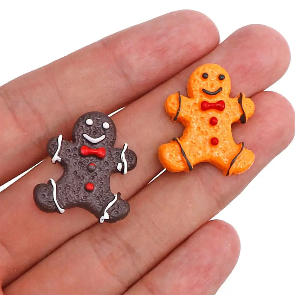 20 шт. рождественские пряничные человечки из смолы детские игрушки сказочные