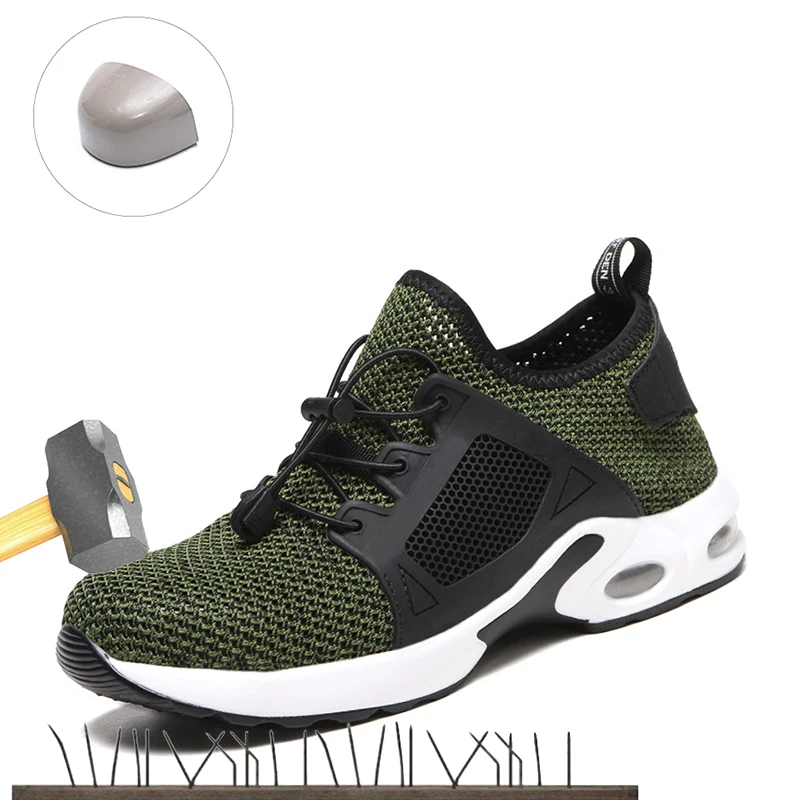 Дропшиппинг сетка Lightweigh защитная Рабочая обувь для мужчин мужские защитные