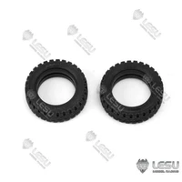 114 lesu rc front wheel tires 1 pair for forklift truck model th16715 smt5