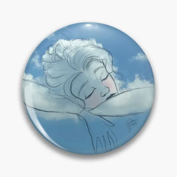 

Head in the Clouds mnj Soft Enamel Pin Jewelry Gift Lapel Pin Creative Badge Brooch Fashion Cute Metal Women Cartoon Collar