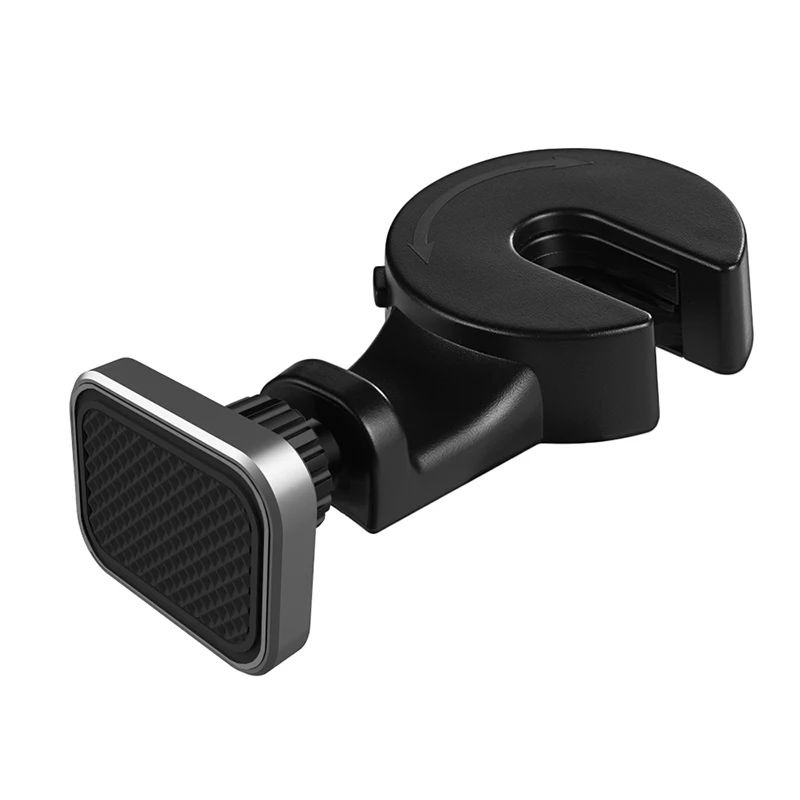 

XMXCZKJ Magnet Phone Holder 360 Degree Rotatable Car Phone Holder Hook Back Seat Headrest Universal For Xiaomi Samsung Huawei