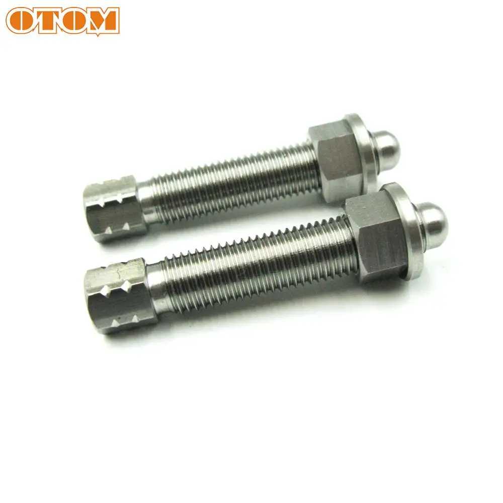 OTOM из нержавеющей стали цепь РЕГУЛИРОВОЧНЫЙ БОЛТ M10 МОТОЦИКЛ маятник винты гайки