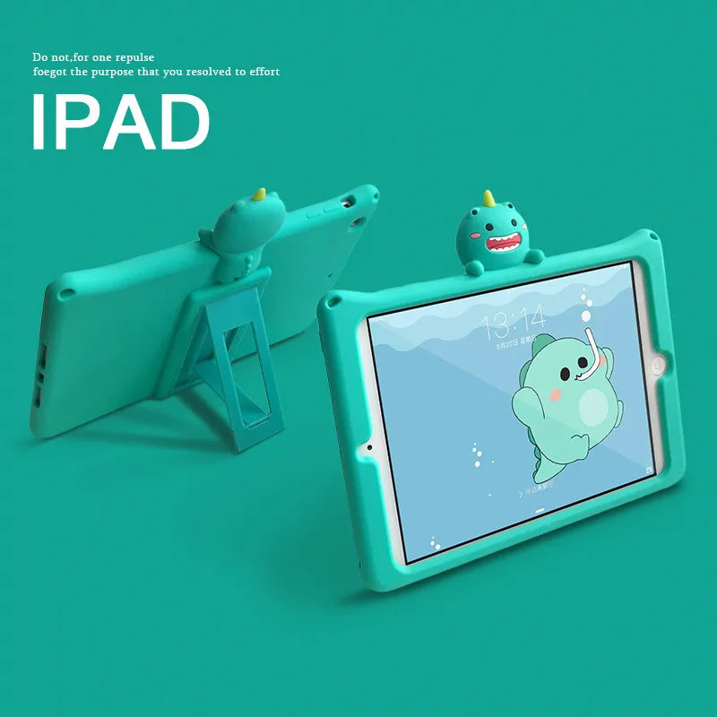 Силиконовый чехол для iPad 9 7 дюйма умный мультяшный Air 1/2 Mini 1/2/3/4/5 IPad 2/3/4 10 5 Pro