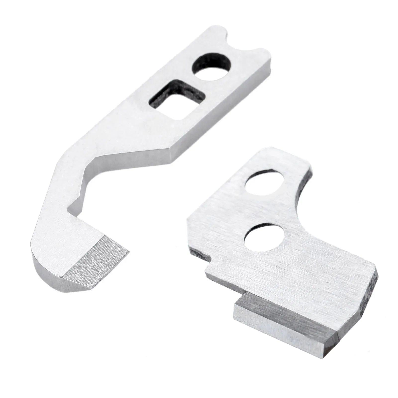 

2pcs/set Metal Sewing Machine Knife / Blade Upper and Lower Knife 788013009+788011007 fit For Janome 1110Dx,204D,504D,634D,644D