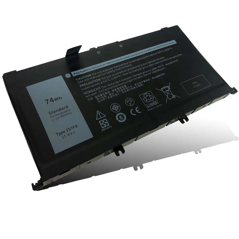 Оригинальный аккумулятор для ноутбука Dell travel box 15 7000 7559 7566 7567 7759 Аккумулятор 357F9 P57F