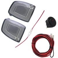 car rearview mirror heated pad mirror defoggers remove ice rain frost safe car wing mirror accessories universal dc 12v