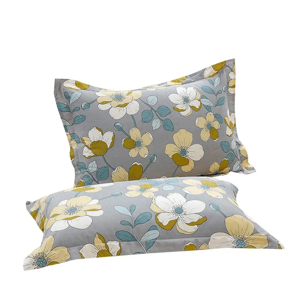 2 шт./лот кровать наволочка 19*29 &quotпринт Подушка Шам один наволочки для подушек 48*74