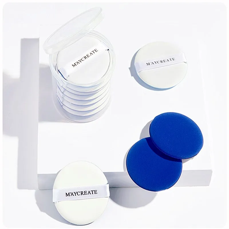 Новинка Женская Мягкая косметическая губка для пудры основы макияжа 7 шт./компл. с