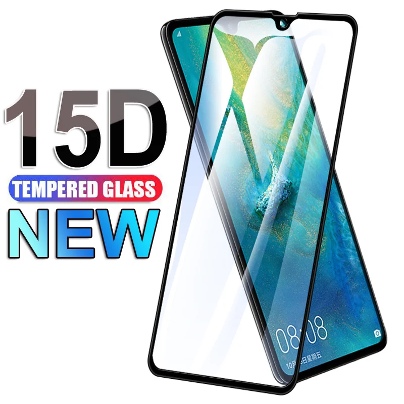 Защитное стекло 15D для Huawei Mate 9 10 20 30 Lite Mate10 Pro Защита экрана P30 P smart 2018 2019 стеклянная