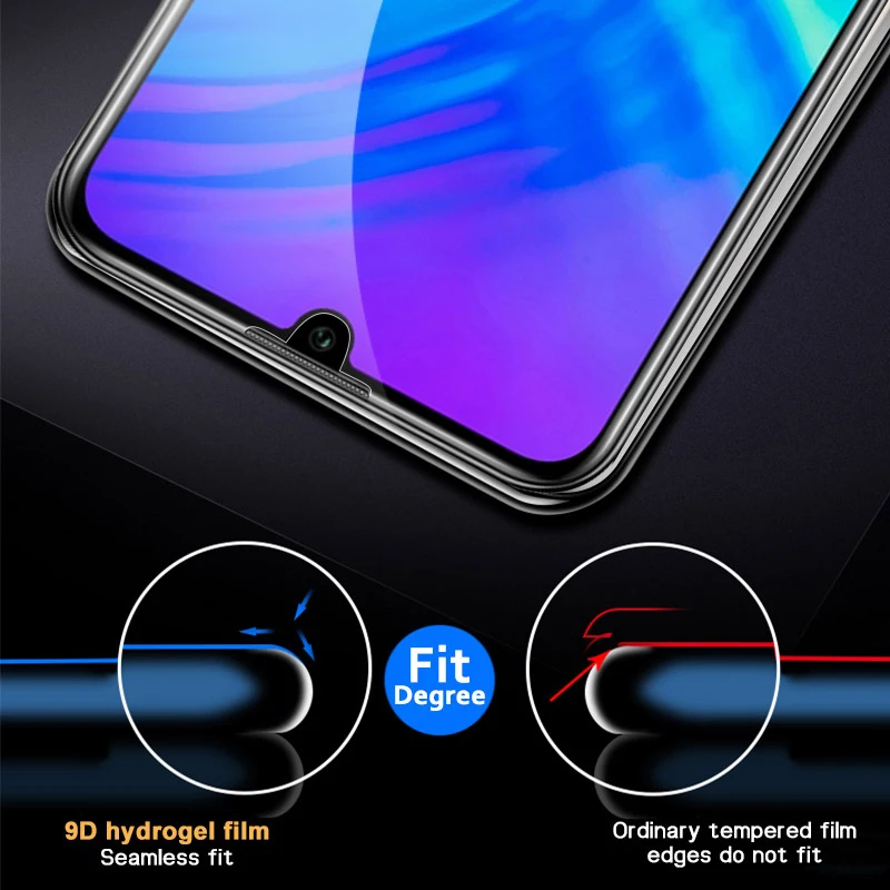Полностью покрывающая Гидрогелевая пленка для huawei Y6 Prime 2018 Y7 Y9 Pro 2019 ультратонкая