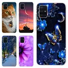 Задняя крышка для Samsung Galaxy A51 A515F, мягкий силиконовый Ультратонкий чехол для телефона Samsung A71 A715F Galaxy A 71 51 A51, чехол