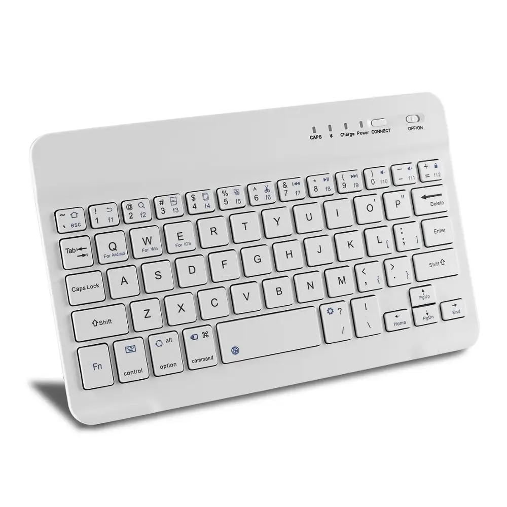 Беспроводная мини клавиатура с Bluetooth ультратонкая мультимедийная для Ipad IOS Android