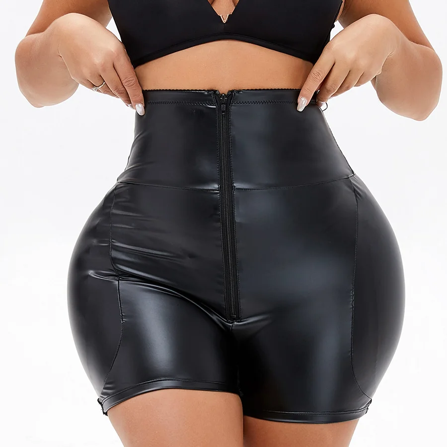 

Butt Lifter Shaper Hip lift High Waist Leather Shorts Skims Kim Kardashian BBl Post Op Surgery Supplies Sudation Faja