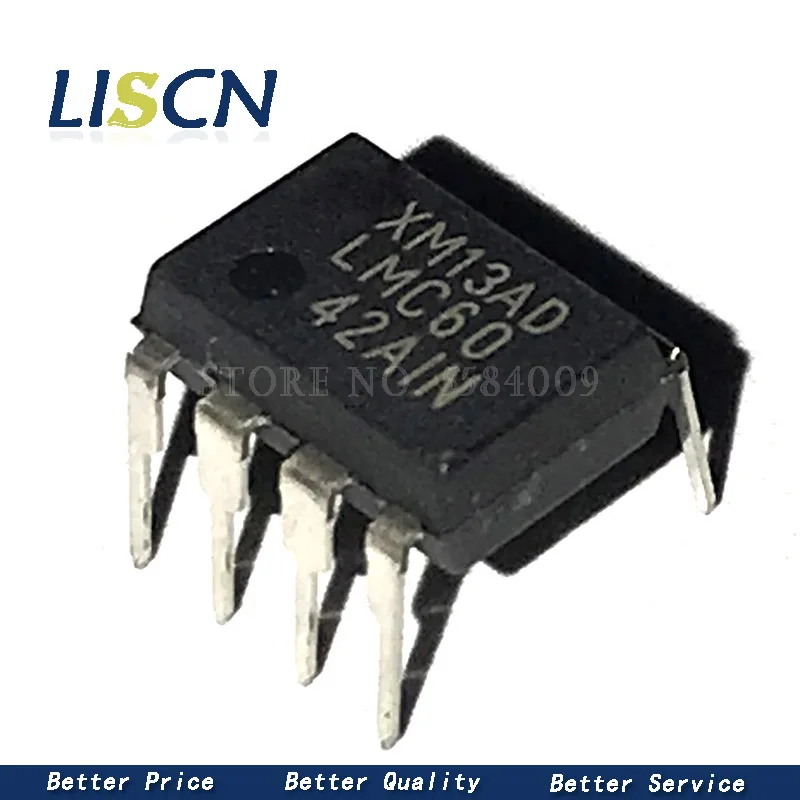 

5PCS LMC6042IN LMC6042AIN LMC6042 DIP8
