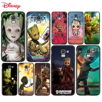 silicone cover baby groot cutest for samsung galaxy j8 j7 duo j6 j5 prime j4 plus j3 j2 core 2018 2017 2016 phone case