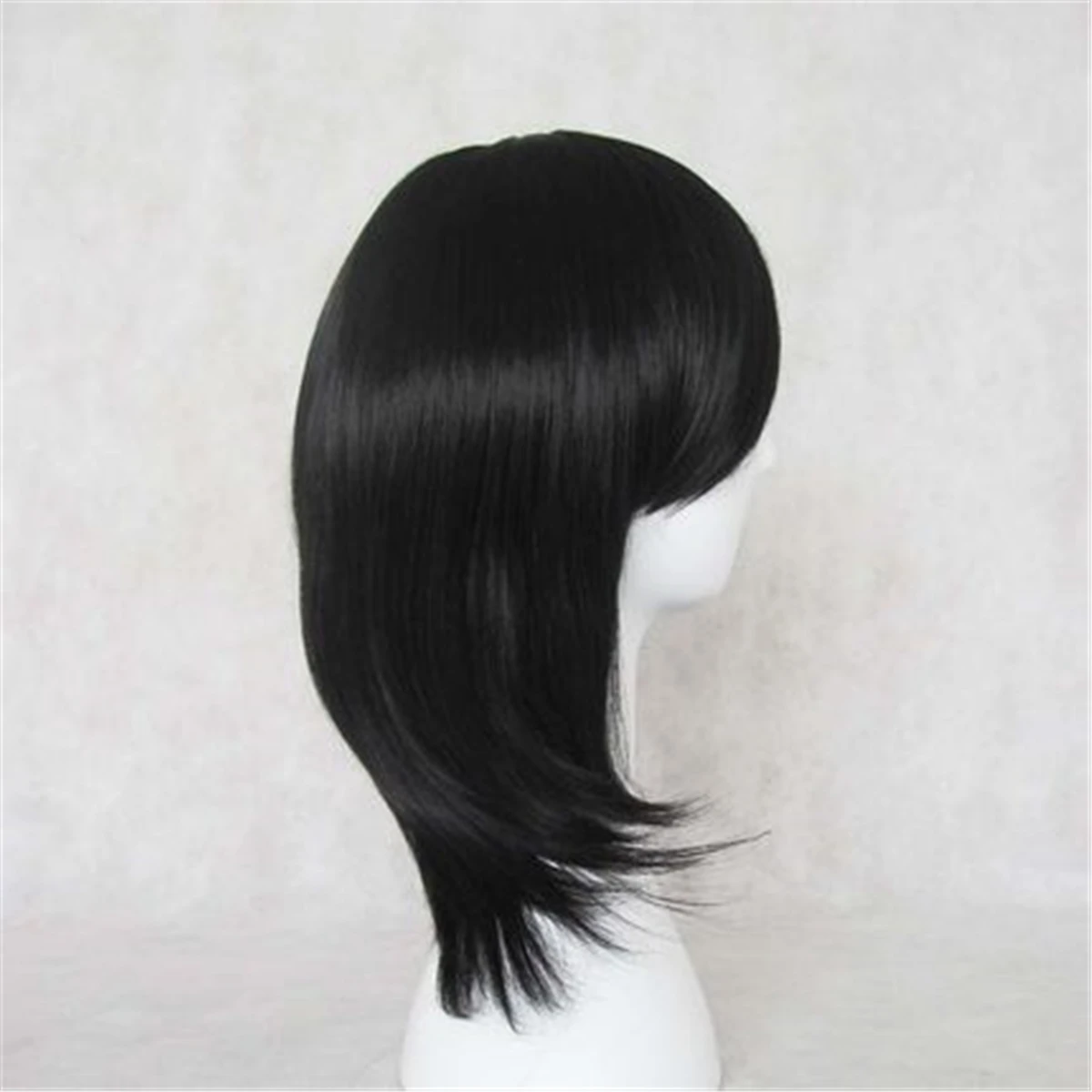 Короткие кудрявые черные парики для косплея женщин отбеливающие Кучики Рукии 45