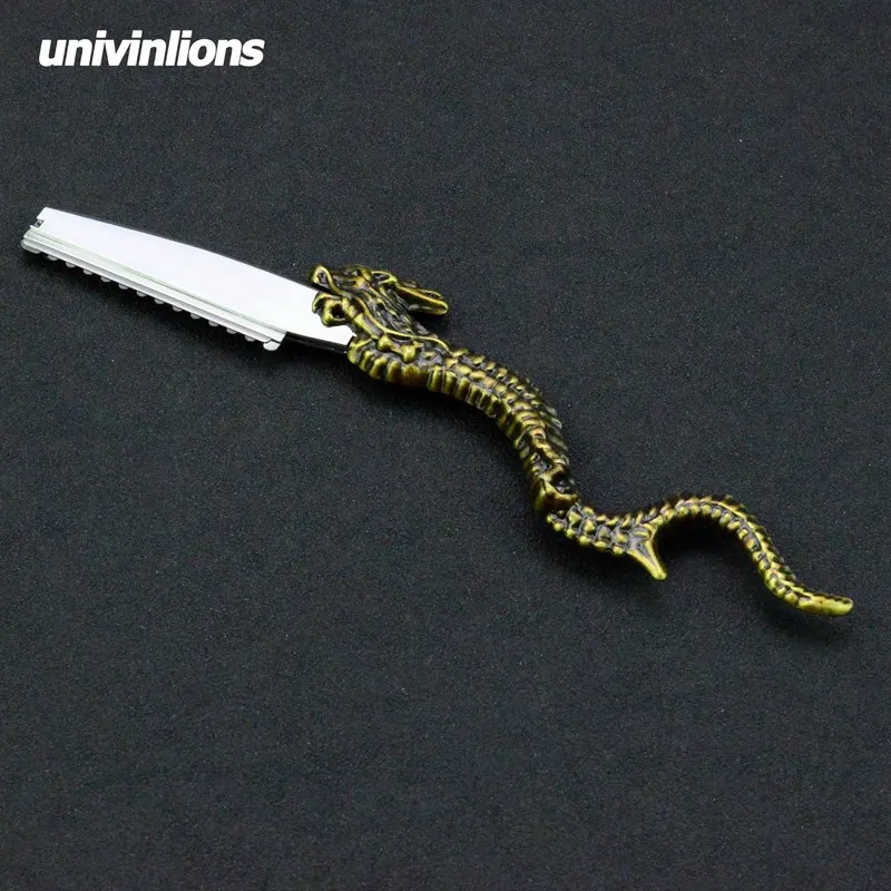 Бритва univinlions dragon для укладки волос филировочные бритвы Ножницы парикмахерских