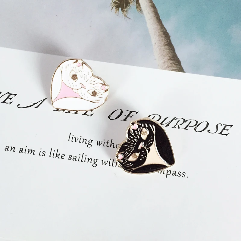 Горящий матч металлическая брошь с эмалью не трогай бикини любовь конверт значок