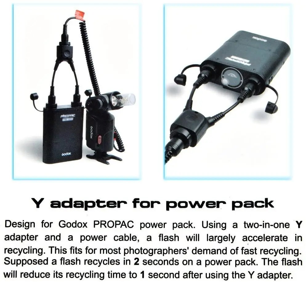

Godox DB-02 Cable Adapter for Godox Power Pack PB960 AD360 AD180