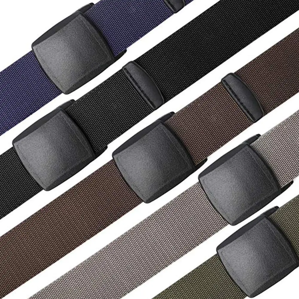 1 шт. высокое качество 38 мм пластиковая пряжка для ремня мужчин холст Косплей