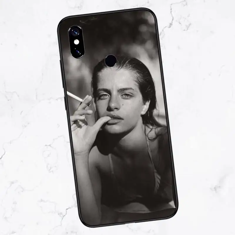 

Sexy fashionable woman smoking Phone Case For Xiaomi Redmi 7 8 9t a3Pro 9se k20 mi8 max3 lite 9 note 9s 10 pro