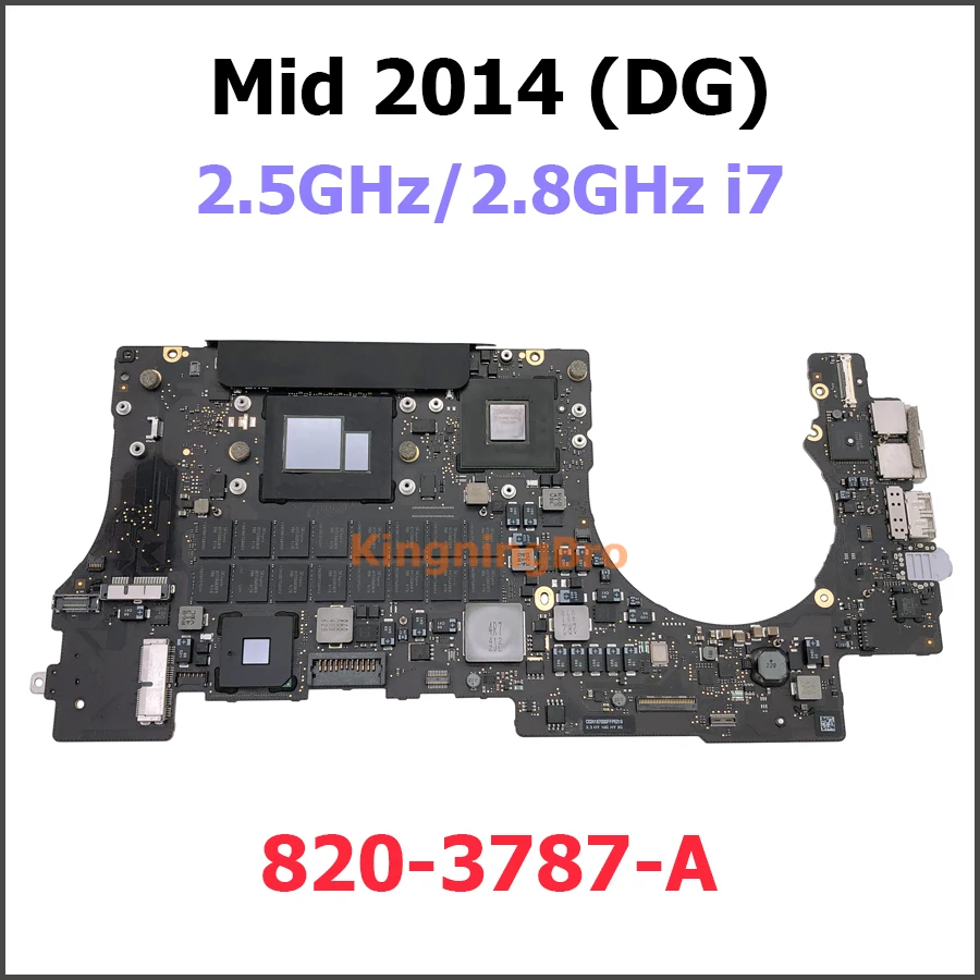 Протестированная материнская плата A1398 i7 8 Гб 16 820-3662-A 820-3787-A для Macbook Pro Retina 15 &quotA1398