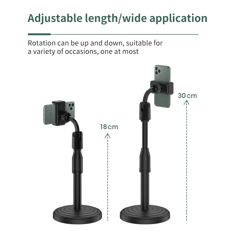 Вращающийся на 360 градусов ленивый держатель Универсальный для мобильного