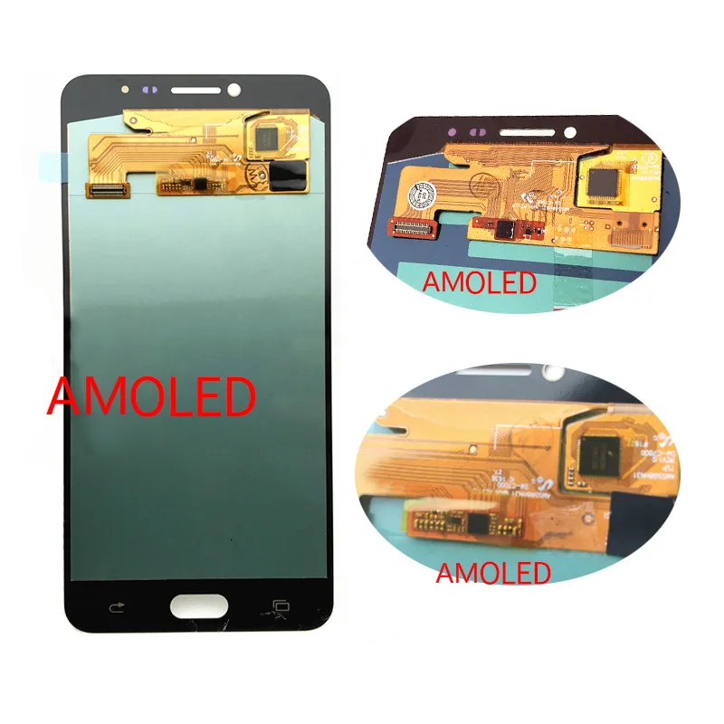 5.7" Original Super AMOLED For SAMSUNG Galaxy C7 C7000 LCD Display Touch Screen Digitizer Replacement Samsung | Мобильные