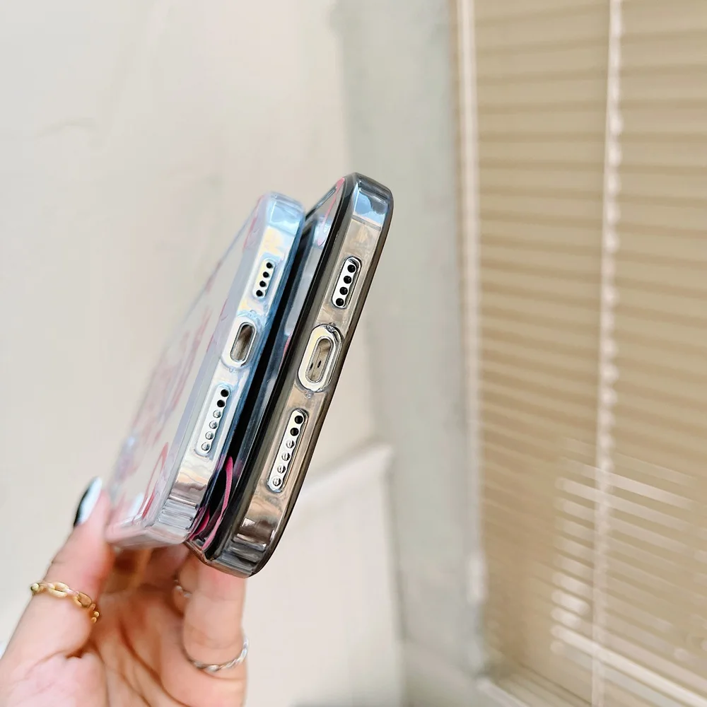 

TPU Bumper Case For iPhone 12 11 Pro Bcak Cover iphone X XR XS Max Mini 7 8 Plus SE2 SE2020 Phone Case Shell Cases Capa Funda