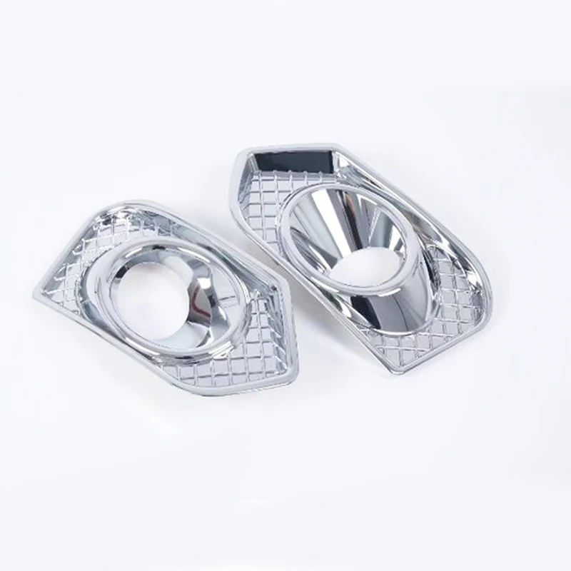 ABS Хром Передняя противотуманная фара крышка Накладка для Suzuki Swift Dzire 2017