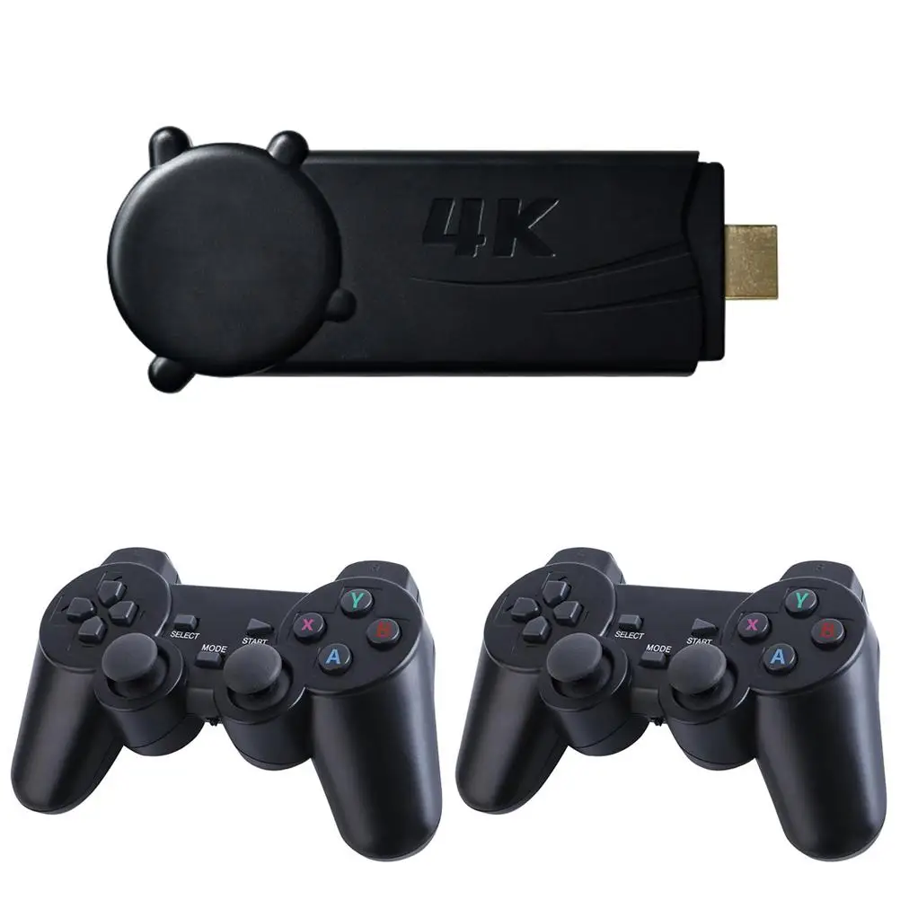 

Игровая консоль с беспроводным контроллером 2,4 ГГц, 4K, 4000 игр